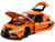 Toyota Supra Orange Black Stripes Fast & Furious 9 F9 2021 Movie 1/24 Diecast Model Car Jada 32097