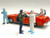 Hazmat Crew Figurine VI 1/18 Scale Models American Diorama 76272