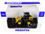 Komatsu WA100M-8 Wheel Loader 1/50 Diecast Model Universal Hobbies UH8145