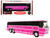 1980 MCI MC-9 Crusader II Intercity Coach Bus Pink Allstate Charter Lines Inc. Vintage Bus & Motorcoach Collection 1/87 HO Diecast Model Iconic Replicas 87-0272