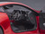 2019 Aston Martin Vantage RHD Right Hand Drive Hyper Red Metallic Carbon Top 1/18 Model Car Autoart 70277
