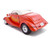 1934 Ford Custom Convertible Hot Rod Orange 1/24 Diecast Car Unique Replicas 18543