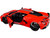 2020 Chevrolet Corvette C8 Stingray Red Silver Racing Stripes Timeless Legends 1/24 Diecast Model Car Motormax 79360