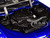 2016 Chevrolet Camaro Widebody Candy Blue Gray Metallic Hood American Flag Graphics Bigtime Muscle Series 1/24 Diecast Model Car Jada 32993