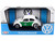 1966 Volkswagen Beetle German Police Car White and Green 1/24 Diecast Model Car Motormax 79588