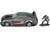 2006 Ford Mustang GT Gray Metallic War Machine Diecast Figurine Avengers Marvel Series Hollywood Rides Series 1/32 Diecast Model Car Jada 33082