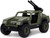 V.A.M.P. Olive Green Duke Diecast Figurine G.I. Joe Hollywood Rides Series 1/32 Diecast Model Car Jada 33083