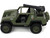 V.A.M.P. Olive Green Duke Diecast Figurine G.I. Joe Hollywood Rides Series 1/32 Diecast Model Car Jada 33083