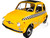 1965 Fiat 500 L NYC Taxi New York City Yellow 1/18 Diecast Model Car Solido S1801407