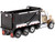 Western Star 4900 SFFA Tandem Pusher Axle OX Stampede Dump Truck Gold Black 1/50 Diecast Model Diecast Masters 71080