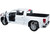 2019 GMC Sierra 1500 Denali Crew Cab Pickup Truck Sunroof White Timeless Legends Series 1/24 1/27 Diecast Model Car Motormax 79362