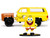 1980 Chevrolet K5 Blazer SpongeBob SquarePants Diecast Figurine Hollywood Rides Series 1/32 Diecast Model Car Jada 31798