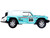 Ford Bronco R #20 Turquoise White Top American Scene Car Culture Series Diecast Model Car Hot Wheels HCK05