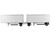 Wabash National 28' Double Pup Trailers White Transport Series 1/50 Diecast Model Diecast Masters 91036