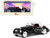 1939 Delage D6-70 Cabriolet Top Up RHD Right Hand Drive Letourneur & Marchand Black White Top Red Interior Limited Edition 250 pieces Worldwide 1/43 Model Car Esval Models EMEU43023 B