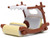 Flintmobile Fred Flintstone Diecast Figurine The Flintstones Hollywood Rides Series 1/32 Diecast Model Car Jada 33382