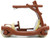Flintmobile Fred Flintstone Diecast Figurine The Flintstones Hollywood Rides Series 1/32 Diecast Model Car Jada 33382