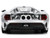 2017 Ford GT #17 Silver Metallic Black Stripes Ford Performance Bigtime Muscle Series 1/24 Diecast Model Car Jada 33857