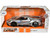 2017 Ford GT #17 Silver Metallic Black Stripes Ford Performance Bigtime Muscle Series 1/24 Diecast Model Car Jada 33857