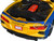 2020 Chevrolet Corvette C8 Stingray Gold Metallic Dark Blue Wolverine Diecast Figurine X-Men Marvel Series Hollywood Rides 1/24 Diecast Model Car Jada 33354