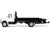 International DuraStar 4400 Flatbed Tow Truck White 1/24 Diecast Model Jada 34040