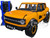 2021 Ford Bronco Orange Metallic Extra Wheels Just Trucks Series 1/24 Diecast Model Car Jada 34025