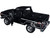 1978 Ford Bronco Custom Open Top Black Timeless Legends Series 1/24 Diecast Model Car Motormax 79374