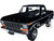 1978 Ford Bronco Custom Open Top Black Timeless Legends Series 1/24 Diecast Model Car Motormax 79374