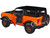 2021 Ford Bronco Badlands Orange Black Harley Davidson H-D Custom Series 1/24 Diecast Car Model Maisto 32272