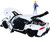 2020 Toyota Supra White Roy Focker Diecast Figurine Robotech Hollywood Rides Series 1/24 Diecast Model Car Jada 33682