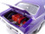 1970 Chevrolet Chevelle SS 454 Purple Pro Street 1/24 Diecast Car Model Unique Replicas 18676