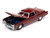 1975 Cadillac Eldorado Firethorn Red Metallic with Rear Section Roof Matt Dark Red Luxury Cruisers Limited Edition 14910 pieces Worldwide 1/64 Diecast Model Car Auto World 64352-AWSP098B