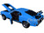 1970 Ford Mustang Mach 1 428 Blue with Black Stripes Special Edition 1/18 Diecast Model Car Maisto 31453bl
