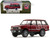 Land Rover Range Rover Classic LSE RHD Right Hand Drive Red with Sunroof Extra Wheels 1/64 Diecast Model Car BM Creations 64B0180