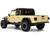 2020 Jeep Gladiator Rubicon Pickup Truck Cream Roof Rack Extra Wheels Just Trucks Series 1/24 Diecast Model Car Jada 32711