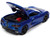 2020 Chevrolet Corvette Elkhart Lake Blue Metallic Sports Cars Limited Edition 1/64 Diecast Model Car Auto World 64362-AWSP103B