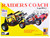 Skill 2 Model Kit George Barris Super Wild Raiders Coach 1/25 Scale Model MPC MPC977