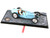 1934 Bugatti T59 Road Version Light Blue Driver Etorre Bugatti Jean Bugatti Figures 1/18 Models Le Mans Miniatures FLM18001MLB