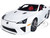 Lexus LFA Whitest White Red Black Interior 1/18 Model Car Autoart 78850