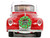 1941 Ford Pickup Truck Red White Santa's Workshop 1957 Chevrolet Bel Air Red Metallic White Express 25 Mr. and Mrs. Santa Claus Diecast Figures Holiday Rides Series 1/32 Diecast Model Cars Jada 34441