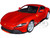 Ferrari Roma Red Metallic Race + Play Series 1/24 Diecast Model Car Bburago 26029