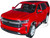 2021 Chevrolet Tahoe Red Metallic Sunroof 1/24 Diecast Model Car Maisto 31533