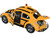 1966 Volkswagen Beetle Follow Me Airport Safety Vehicle Yellow Black Stripes 1/24 Diecast Model Car Motormax 79590