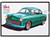 Skill 2 Model Kit 1949 Ford Coupe The 49'er 3-in-1 Kit 1/25 Scale Model AMT AMT1359
