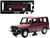 1980 Mercedes-Benz G-Model LWB Dark Red Black Stripes Limited Edition 402 pieces Worldwide 1/18 Diecast Model Car Minichamps 155038102