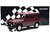 1980 Mercedes-Benz G-Model LWB Dark Red Black Stripes Limited Edition 402 pieces Worldwide 1/18 Diecast Model Car Minichamps 155038102