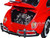 1966 Volkswagen Beetle Red Enjoy Coca-Cola Roof Rack Accessories 1/24 Diecast Model Car Motor City Classics 424066