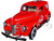1940 Ford Sedan Cargo Van Red Pause... Go Refreshed Coca-Cola Vending Machine Accessory 1/24 Diecast Model Car Motor City Classics 424195