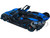 Bugatti Bolide Blue Carbon Gray 1/18 Diecast Model Car Bburago 11047
