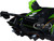 Lamborghini Essenza SCV12 #63 Green Metallic Black Squadra Corse Race Series 1/24 Diecast Model Car Bburago 28017